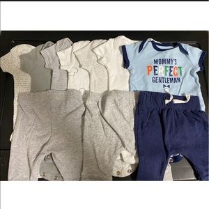 Carter’s Newborn Onesie & Pants Bundle
